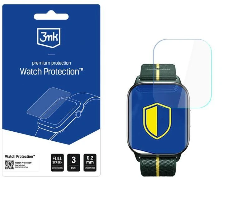 3Mk apsauga 3mk laikrodžio apsauga ARC Išmanusis laikrodis Ekrano apsauga, skirta „Motorola Moto Watch Fit“