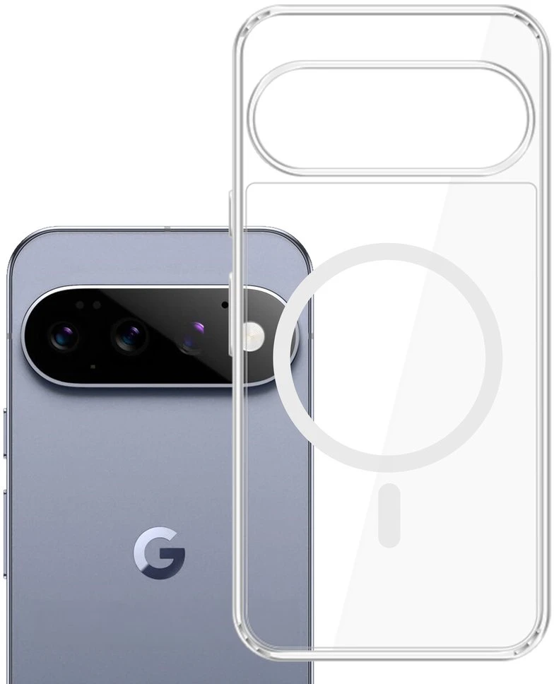 Dėklas 3Mk Protection 3mk Armor MagCase, skirtas Google Pixel 11 Pro XL - skaidrus