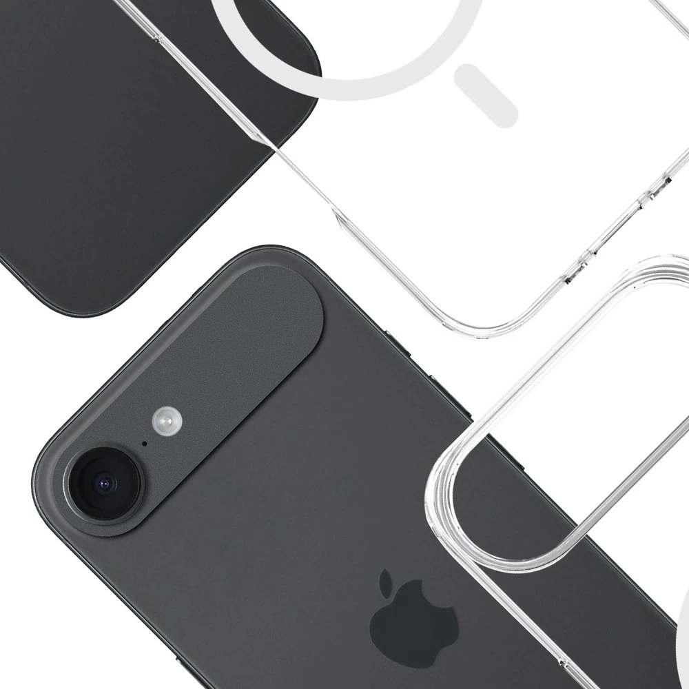 Dėklas 3Mk Apsauginis 3mk „Armor MagCase“, skirtas „iPhone 17 Air“ – skaidrus