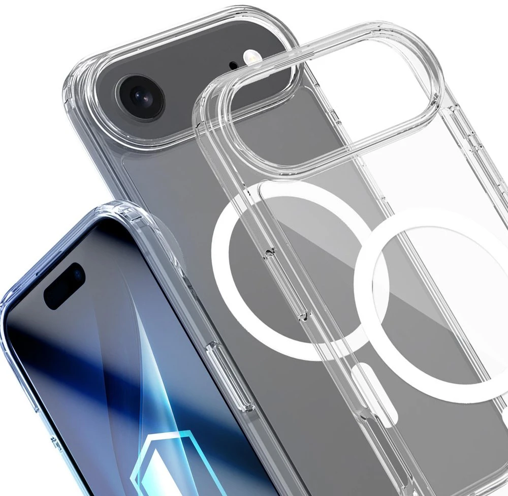 Dėklas 3Mk Apsauginis 3mk „Armor MagCase“, skirtas „iPhone 17 Air“ – skaidrus