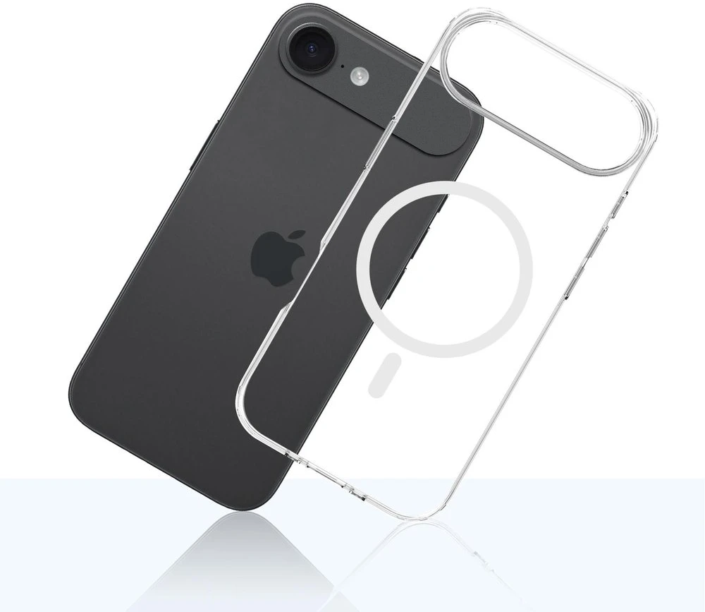 Dėklas 3Mk Apsauginis 3mk „Armor MagCase“, skirtas „iPhone 17 Air“ – skaidrus