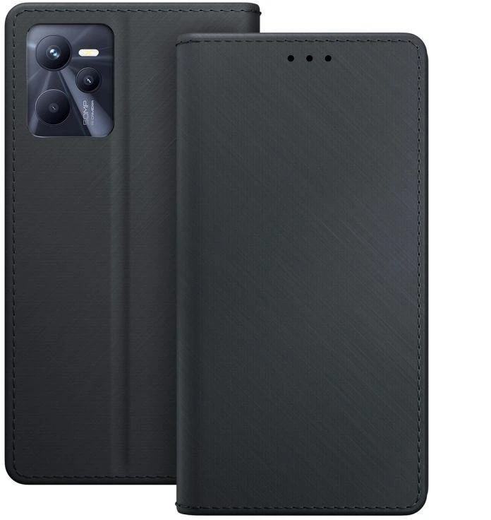 3mk Wallet with Flip Realme C35 - dėklas telefonui juodos spalvos