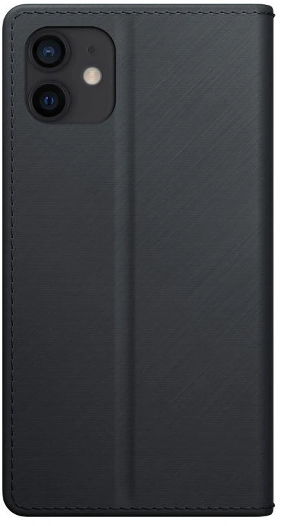 3mk Wallet Apple iPhone 12 / 12 Pro - dėklas telefonui juodos spalvos