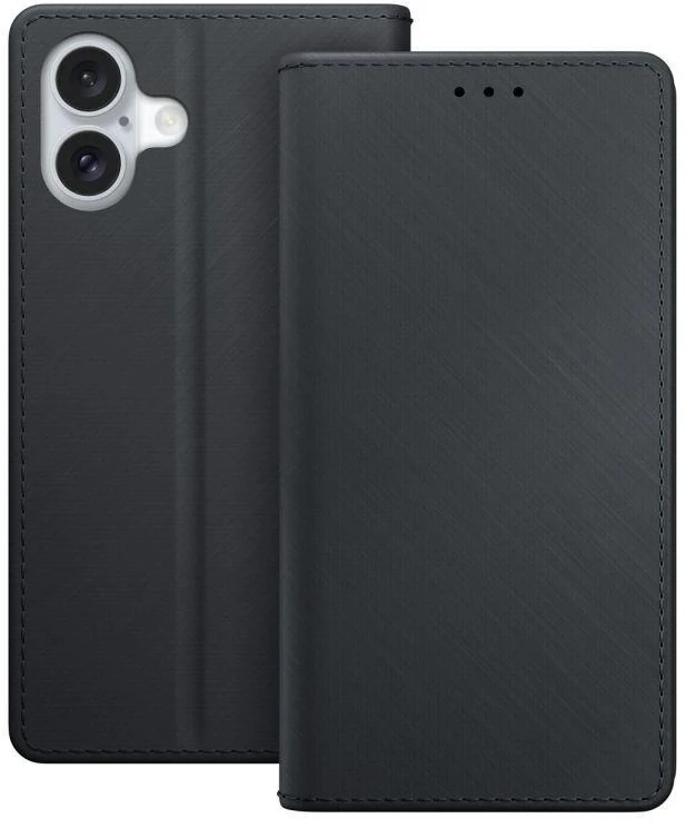 3mk Wallet Apple iPhone 16 Plus - dėklas telefonui juodos spalvos