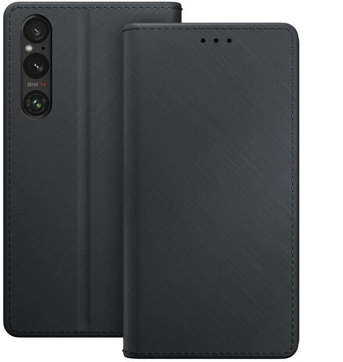3mk Wallet Sony Xperia 1 V - dėklas telefonui juodos spalvos