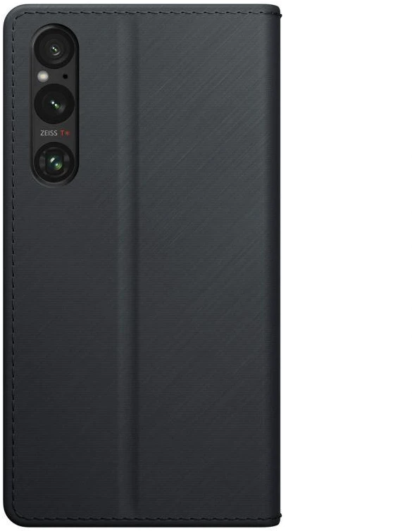 3mk Dėklas piniginė skirta Sony Xperia 1 V - Juodas