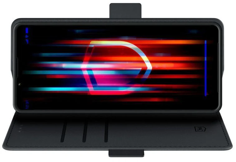 3mk Dėklas piniginė skirta Sony Xperia 1 V - Juodas