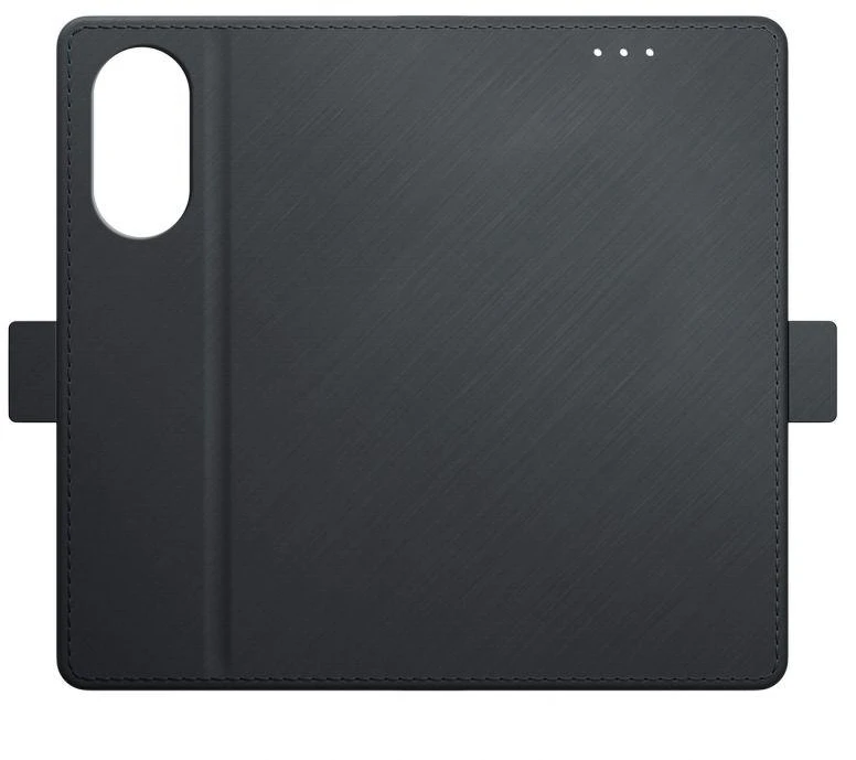 3MK Wallet Oppo A58 4G dėklas telefonui juodos spalvos