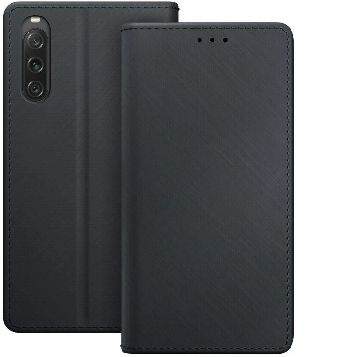 3mk Wallet Sony Xperia 10 V - dėklas telefonui juodos spalvos