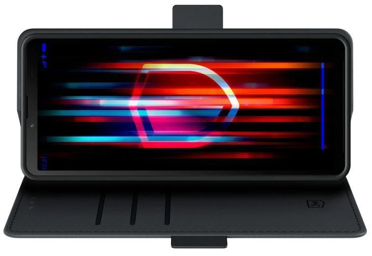 3mk Dėklas-piniginė skirtas Sony Xperia 10 V - Juodas
