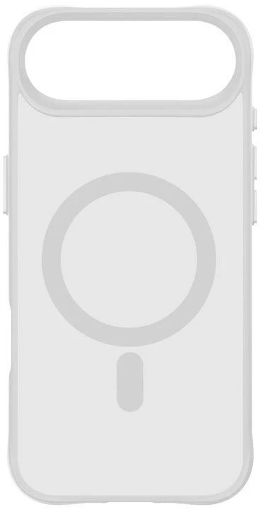 Dėklas 3Mk apsaugos 3mk dūminis „MagCase“, skirtas „iPhone Air“ – „Baltas-Translucent“