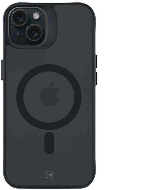 3MK dūmų spalvos MagDėklas Apple iPhone 15 Plus 6.7″