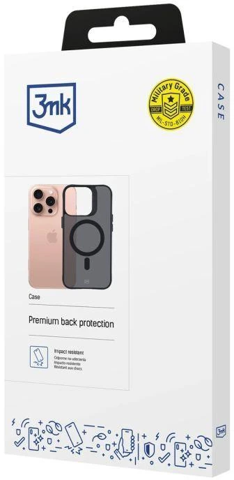 3MK Smoke MagDėklas Apple iPhone 13/14 6.1″