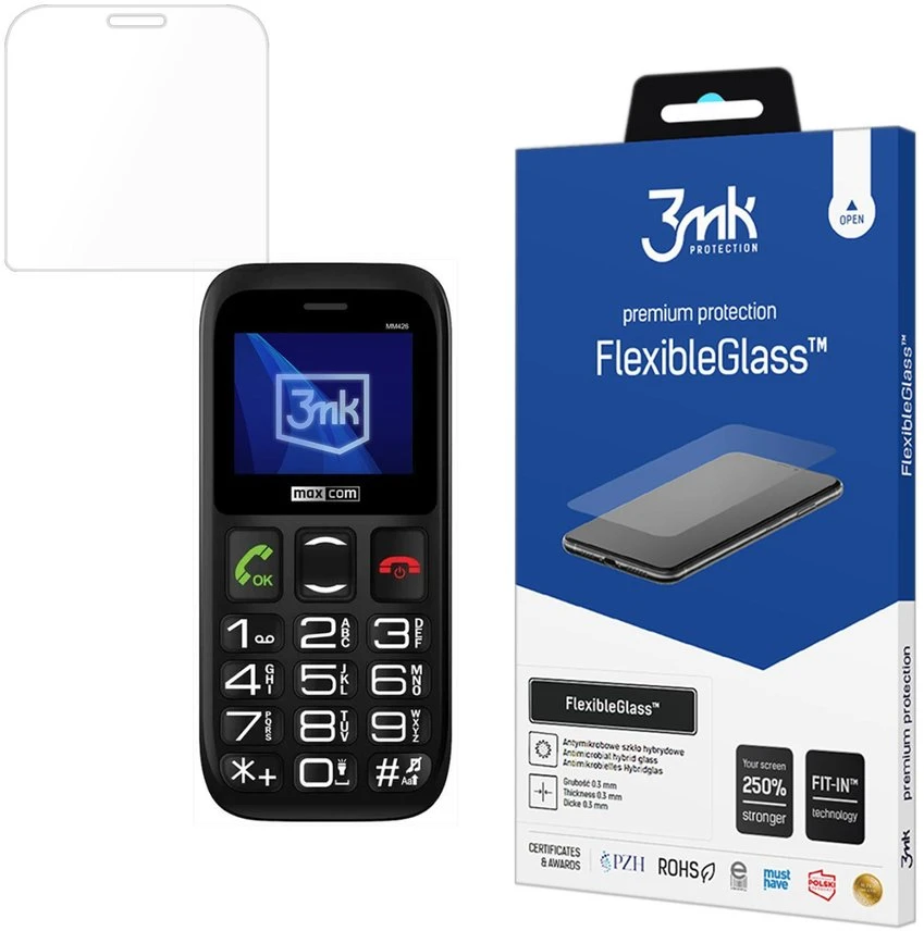 3Mk apsauga Maxcom Comfort MM426 – 3mk lankstus stiklas