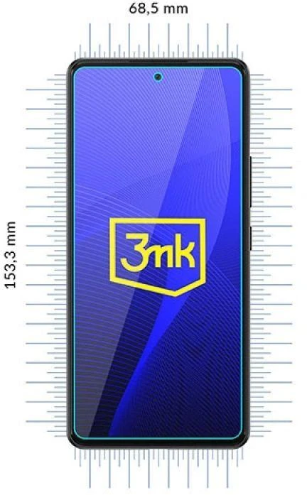 LCD apsauginė plėvelė 3mk Flexible Glass Samsung A536 A53 5G