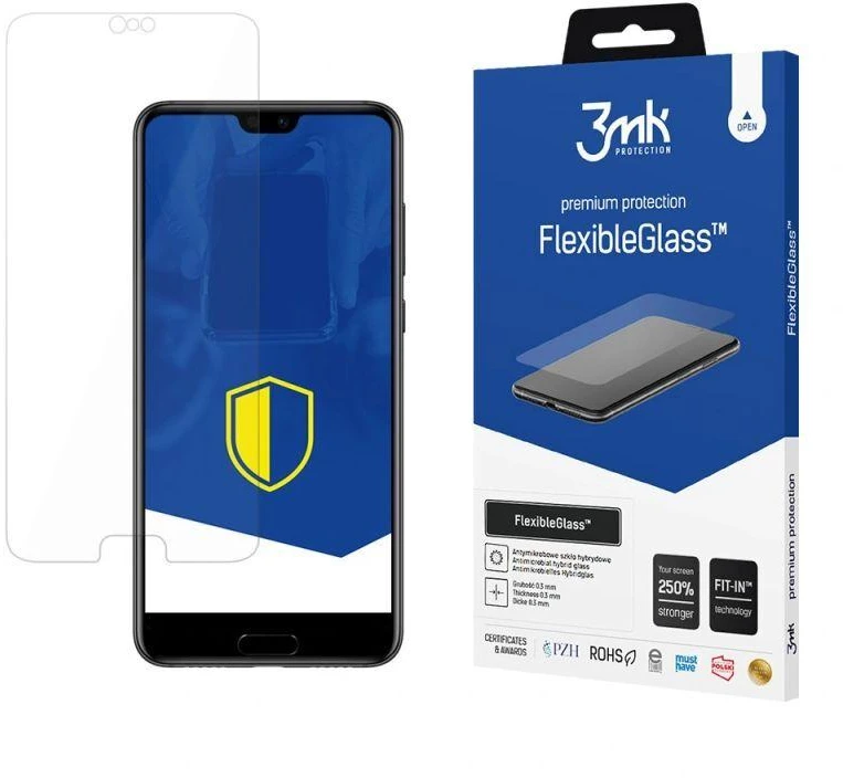 LCD apsauginė plėvelė 3MK Flexible Glass Huawei P20 Pro
