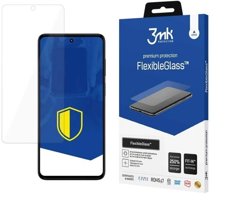 Hibridinis stiklas MOTOROLA MOTO G82 5G 3mk lankstus stiklo hibridinis plėvelė