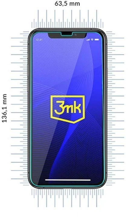 LCD apsauginė plėvelė 3mk Flexible Glass Apple iPhone X/XS/11 Pro