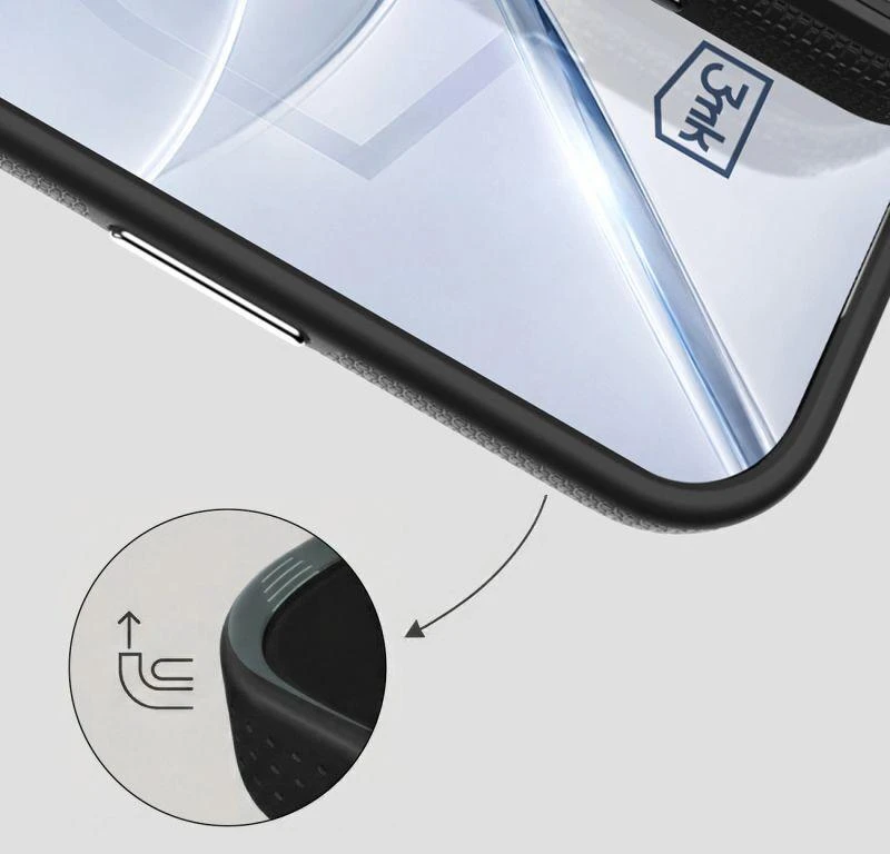 Dėklas 3Mk apsauga 3mk Fortis MagCase iPhone 17 Pro Max - Juodas