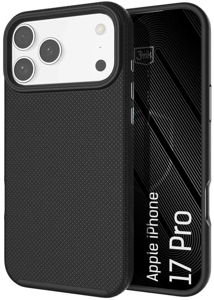 Dėklas 3Mk apsauga 3mk Fortis MagCase iPhone 17 Pro - Juodas