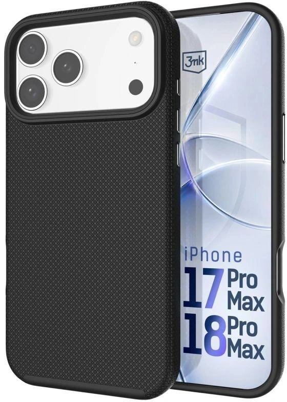 Dėklas 3Mk apsauga 3mk Fortis MagCase iPhone 17 Pro Max - Juodas