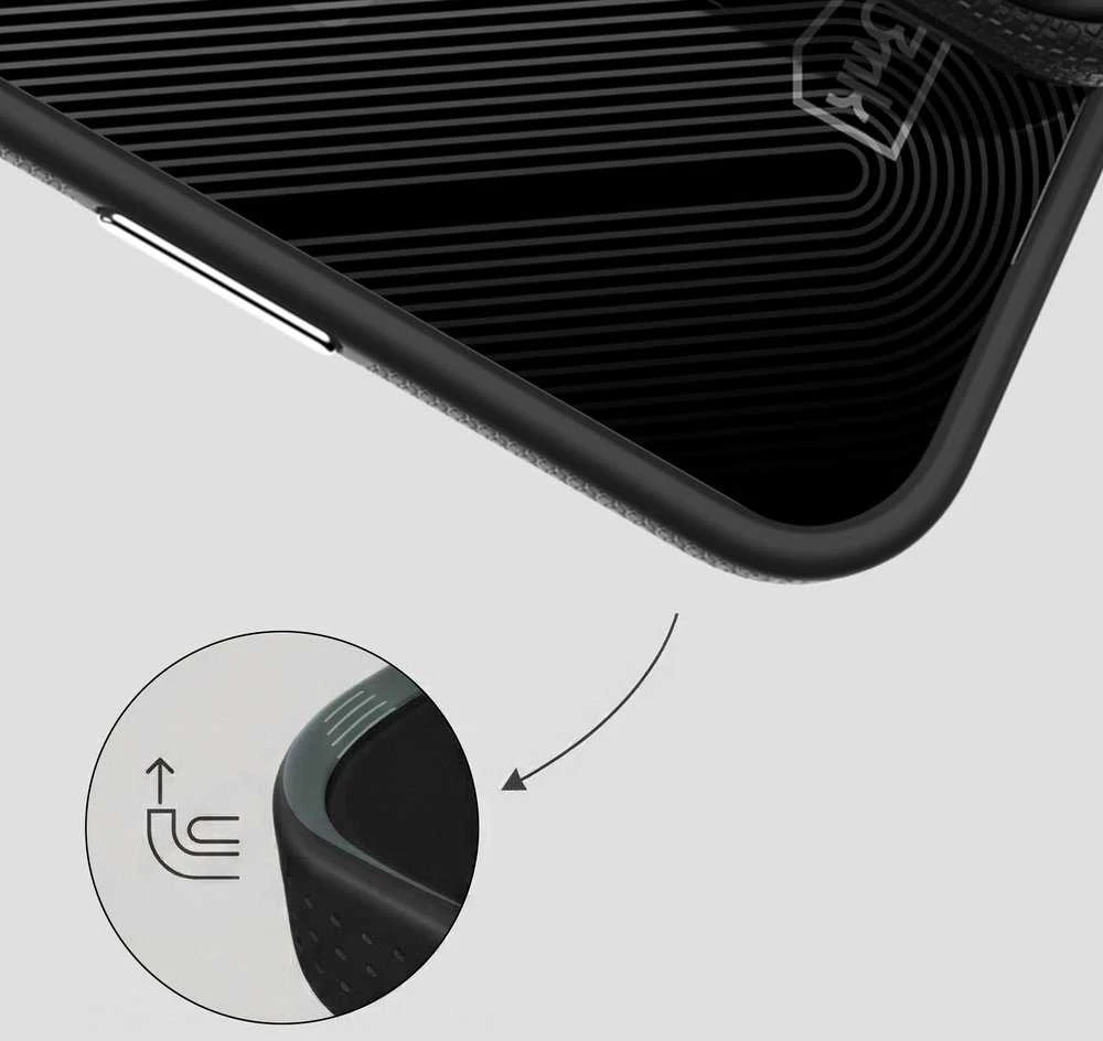 Dėklas 3Mk apsauga 3mk Fortis MagCase iPhone Air - Juodas