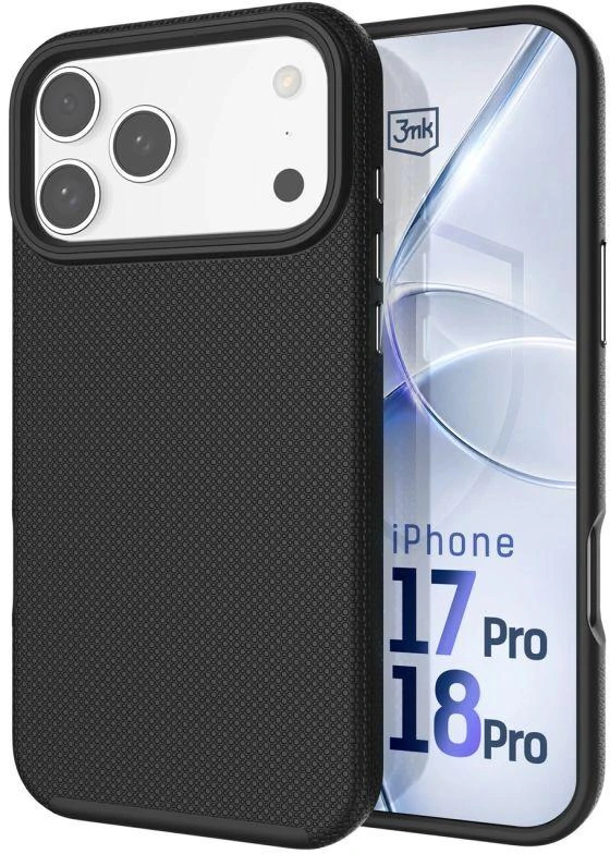Dėklas 3Mk apsauga 3mk Fortis MagCase iPhone 17 Pro - Juodas