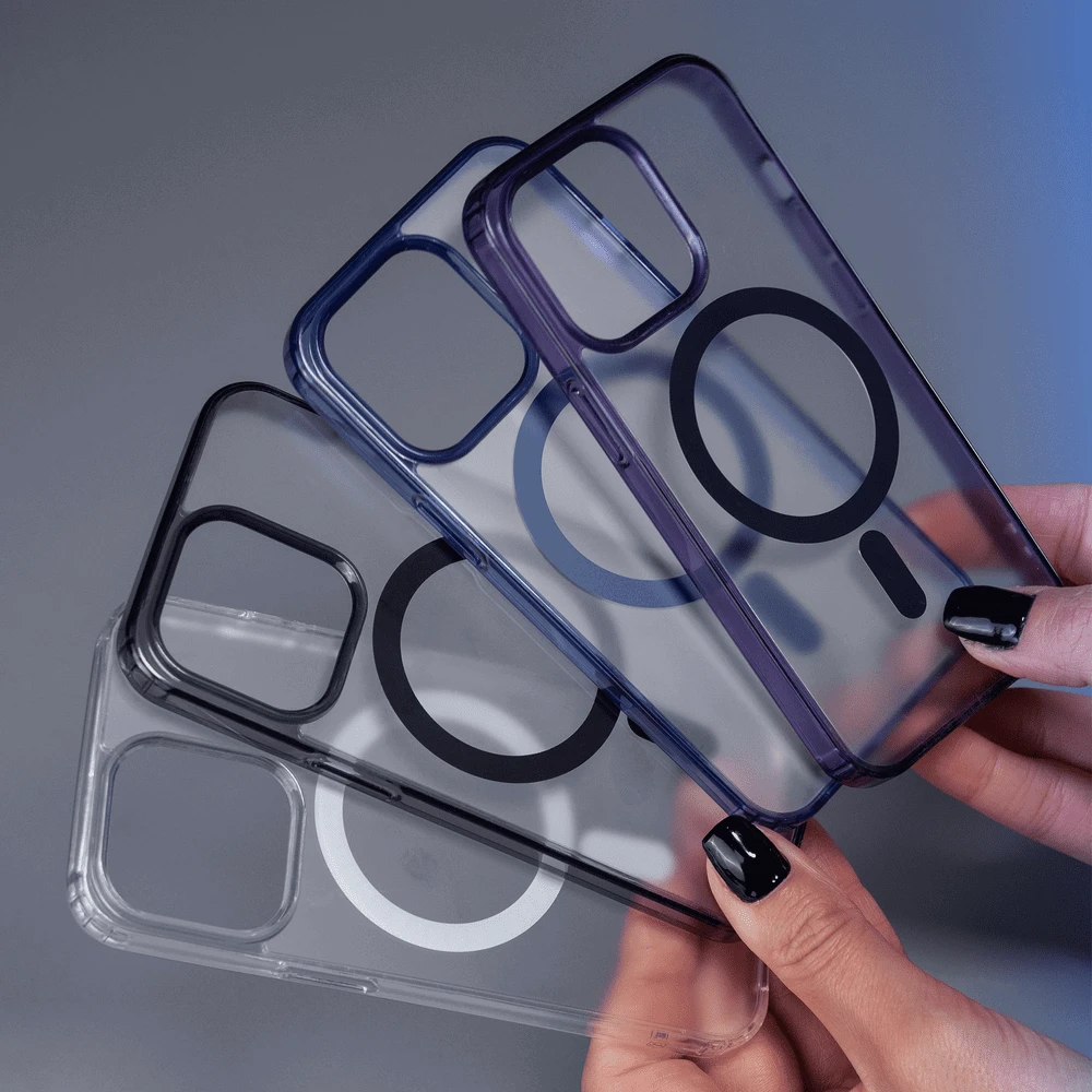 Dėklas 3Mk apsauga 3mk Frosty MagCase iPhone 14 Plus - Juodas