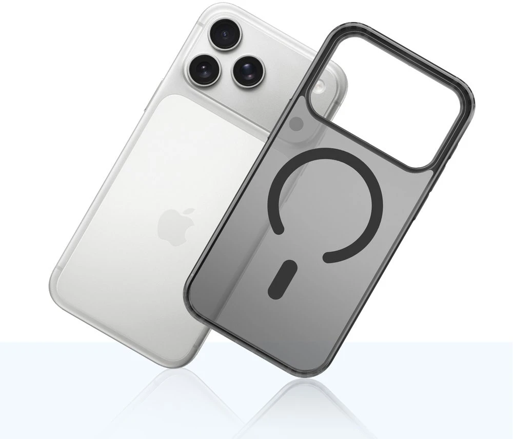 Dėklas 3mk Frosty MagCase Apple iPhone 17 Pro Max juodas