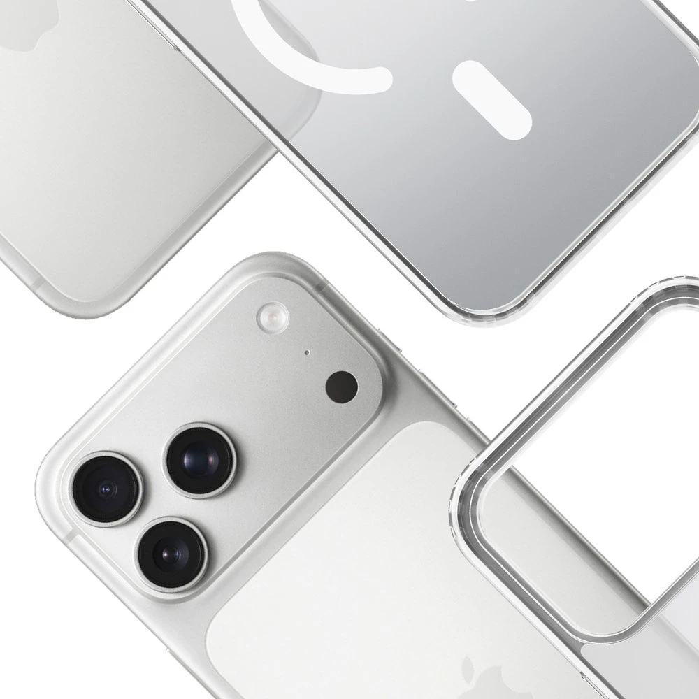 Dėklas 3MK Frosty Magdėklas skirtas Apple iPhone 17 Pro Max baltos spalvos