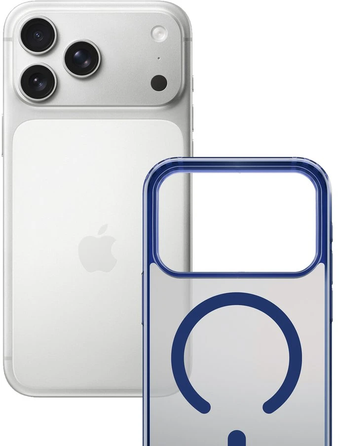 Dėklas 3MK Frosty MagDėklas iPhone 17 Pro mėlynas