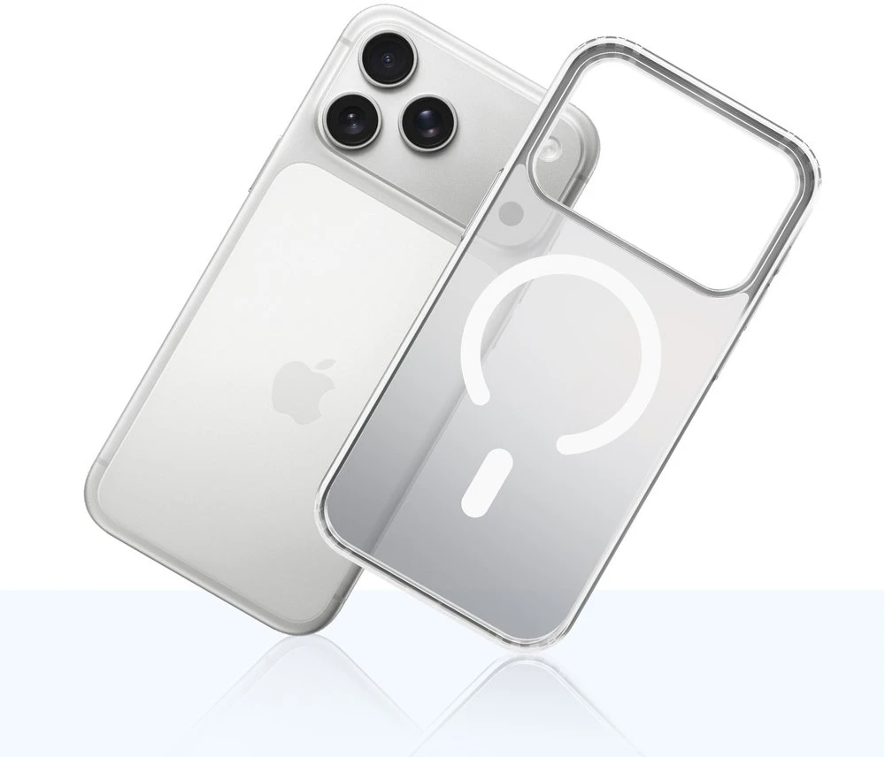 Dėklas 3MK Frosty Magdėklas skirtas Apple iPhone 17 Pro Max baltos spalvos