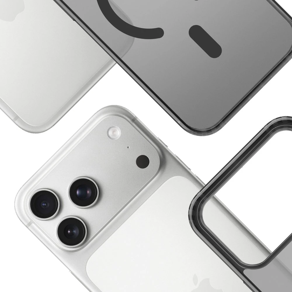 Dėklas 3mk Frosty MagCase Apple iPhone 17 Pro Max juodas