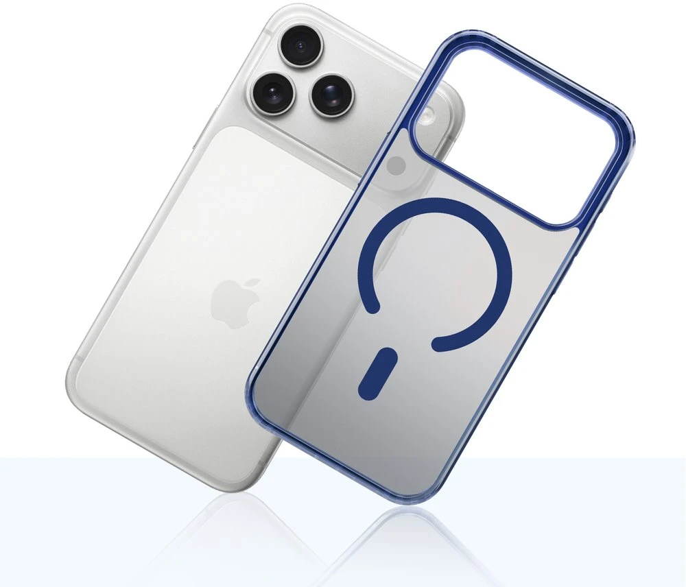Dėklas 3MK Frosty MagDėklas iPhone 17 Pro mėlynas