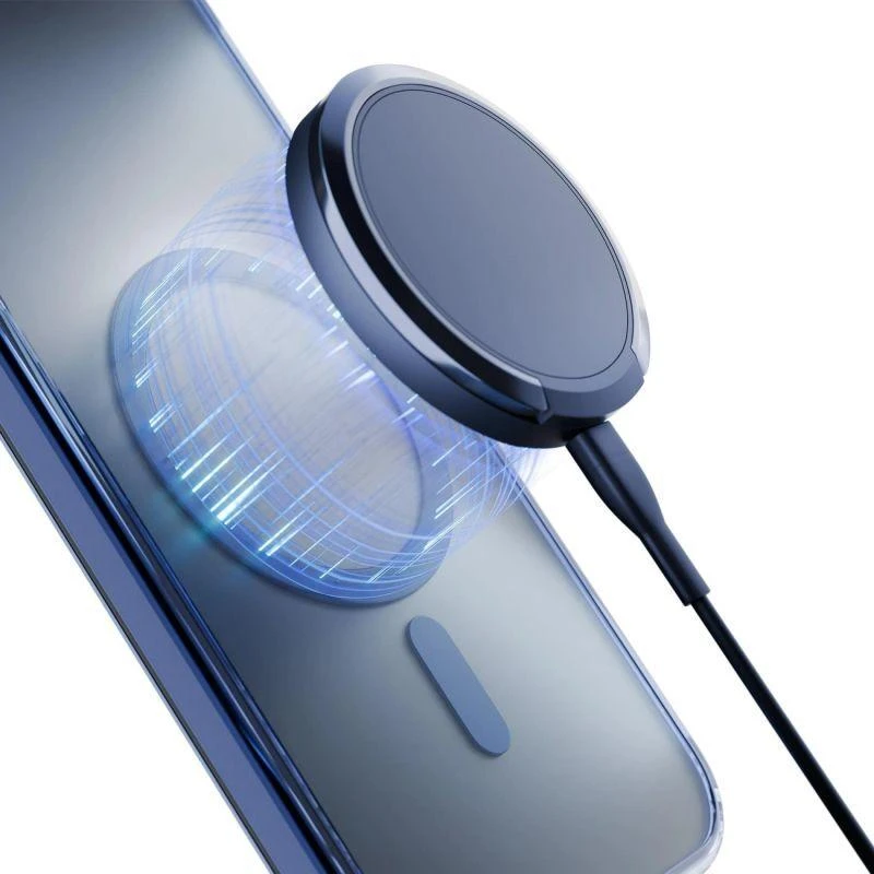 3mk Frosty MagCase, skirta iPhone 17 - mėlynas