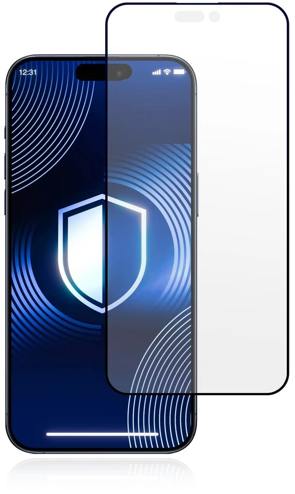 Apsauginis stiklas 3MK HardGlass Matt Max skirtas Apple Apple iPhone 17 Pro Max