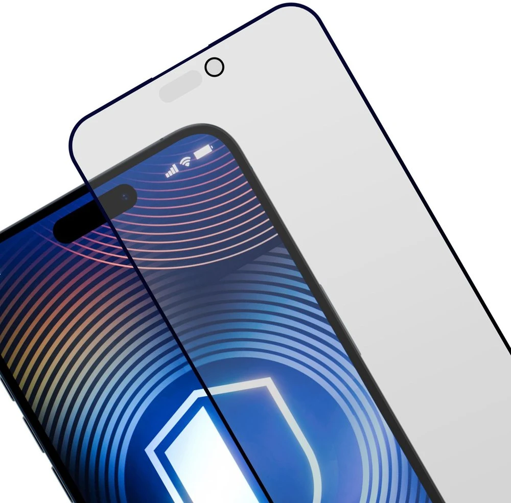 Prisodinimo stiklas 3MK HardGlass Matt Max Privacy sijonas Apple iPhone 17 Pro