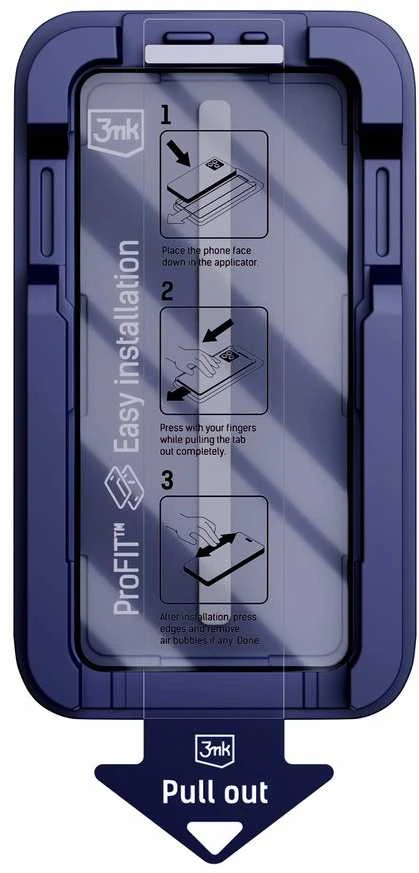 Nezatříděno 3Mk Protection 9H grūdintas stiklas su 3mk HardGlass Max privatumo filtru, skirtas iPhone 15 Pro Max