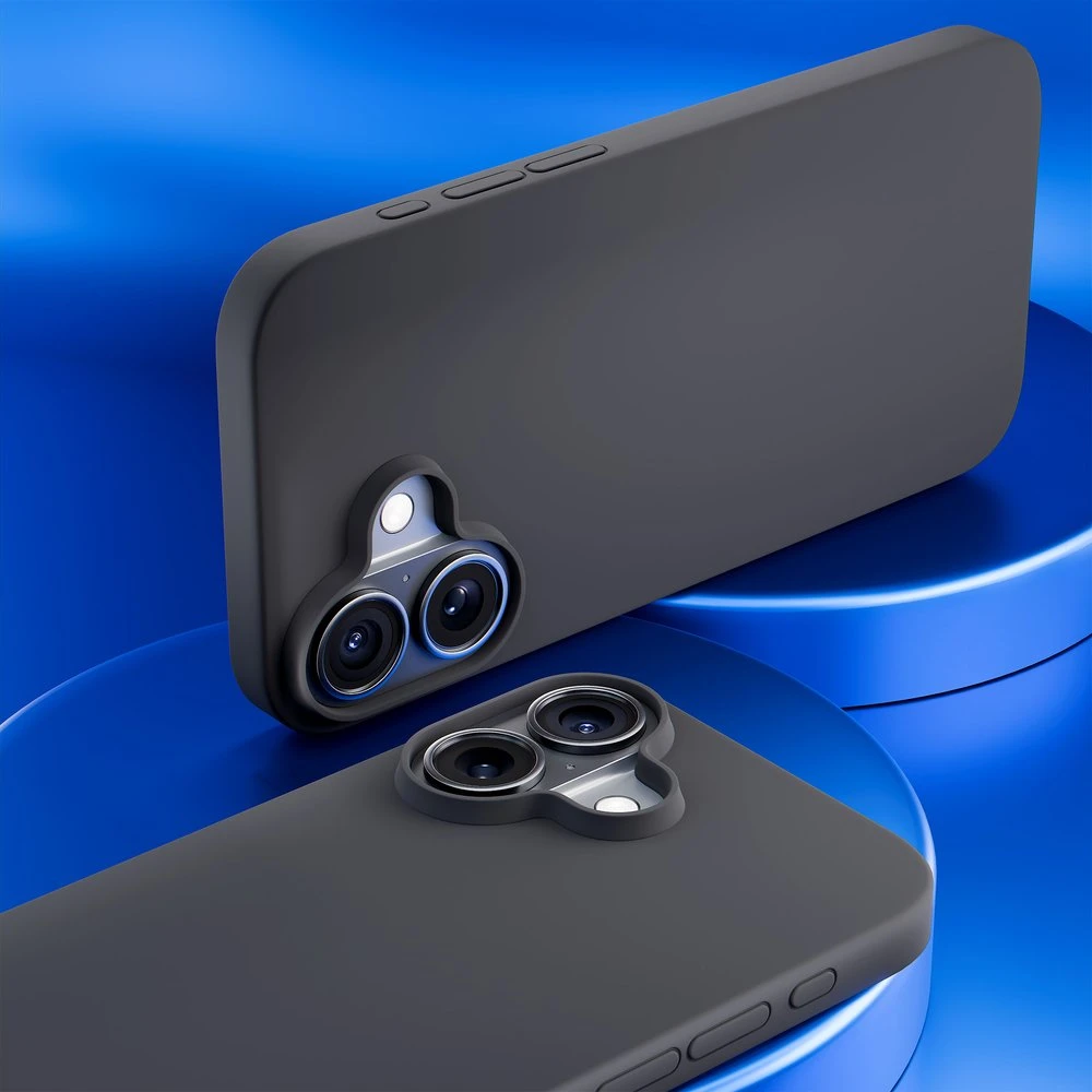 Dėklas 3Mk Protection 3mk Hardy silikoninis „MagCase“, skirtas „iPhone 16 Plus“ – pilkas
