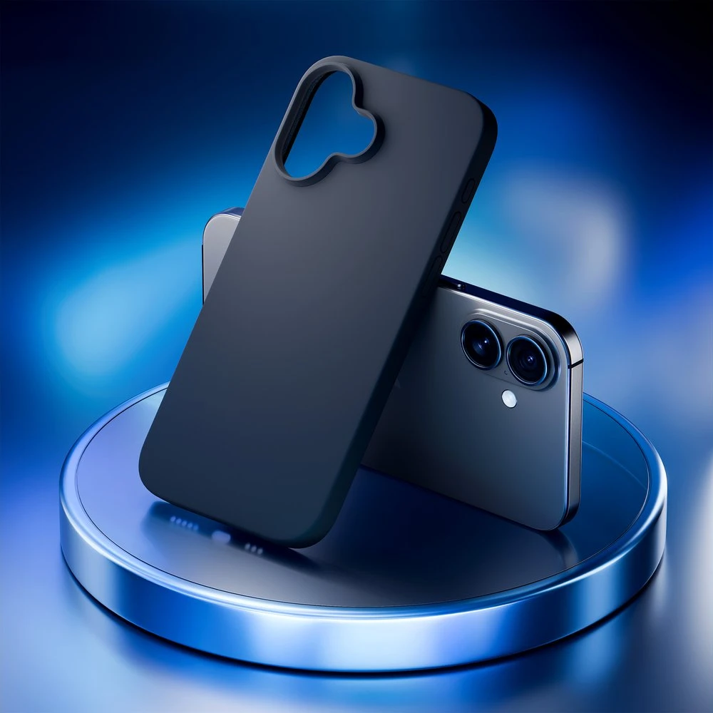 Dėklas 3Mk Protection 3mk Hardy silikoninis „MagCase“, skirtas „iPhone 16 Plus“ – pilkas