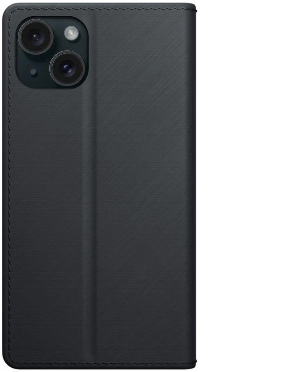 3mk Wallet Apple iPhone 15 - dėklas telefonui juodos spalvos