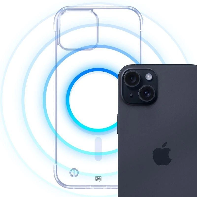 Dėklas 3Mk apsauga 3mk Just20g MagCase iPhone 15 Plus - skaidrus