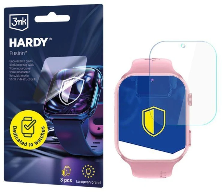 Nezatříděno 3Mk apsauga 3mk laikrodžio apsauga ARC Išmanusis laikrodis Ekrano apsauginė plėvelė, skirta Garett Kids Twin 2 4G