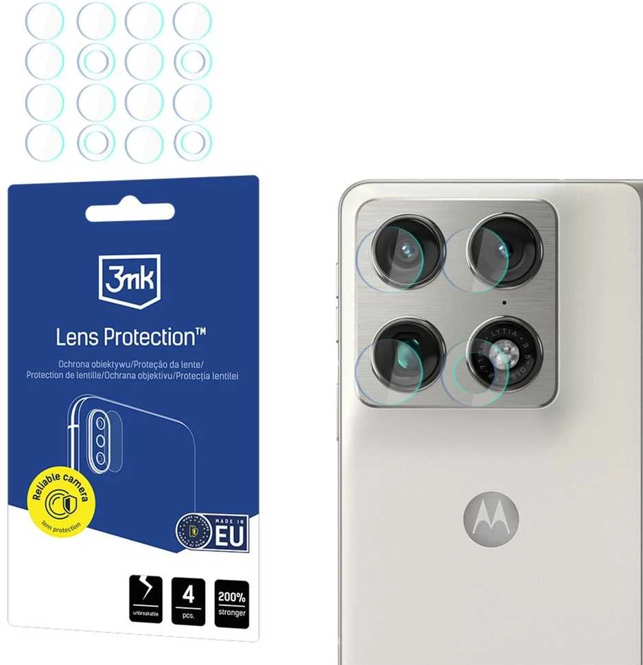 3Mk apsauga 3mk objektyvo apsauga hibridinio fotoaparato objektyvo stiklas, skirtas „Motorola Razr Fold“