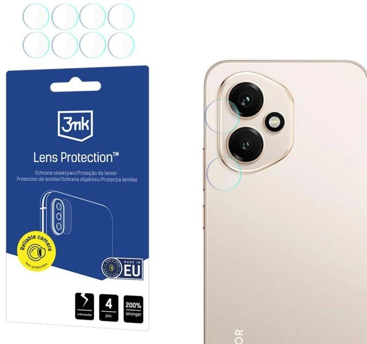 3Mk apsauga 3mk hibridinis objektyvo apsauginis stiklas „Honor 400“ kameros objektyvui