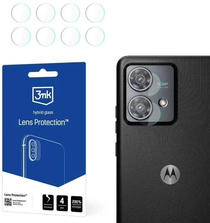 3mk Lens Protection™ hibridinis fotoaparato stiklas Motorola Edge 40 Neo