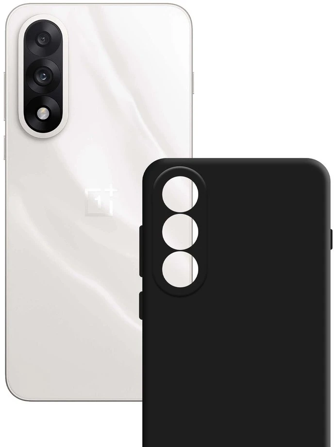 3Mk apsauginis 3mk matinis dėklas, skirtas „OnePlus Nord 5“ - matinis juodas