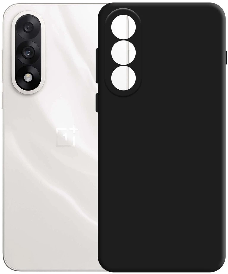 3Mk apsauginis 3mk matinis dėklas, skirtas „OnePlus Nord 5“ - matinis juodas