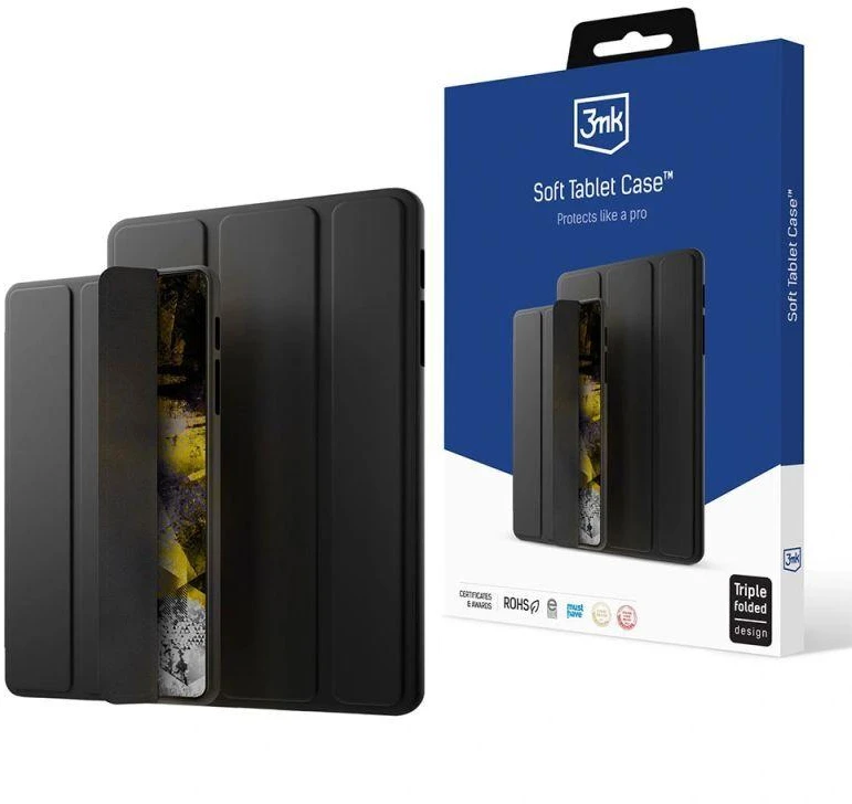 3mk Soft Apple iPad mini 4 / 5 - dėklas planšetiniam kompiuteriui juodos spalvos