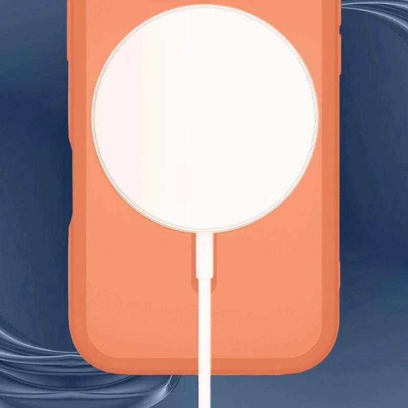 Oranžinis dėklas iPhone 17 Pro 3mk Misty MagCase
